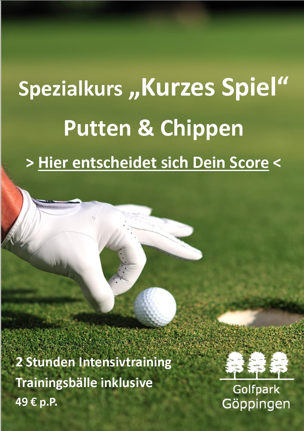 Spezialkurs Putten und Chippen