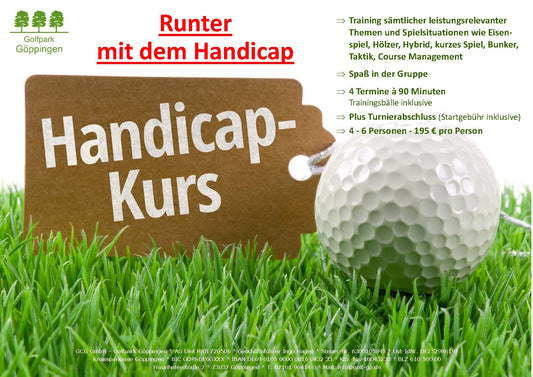 Handicap-Kurs